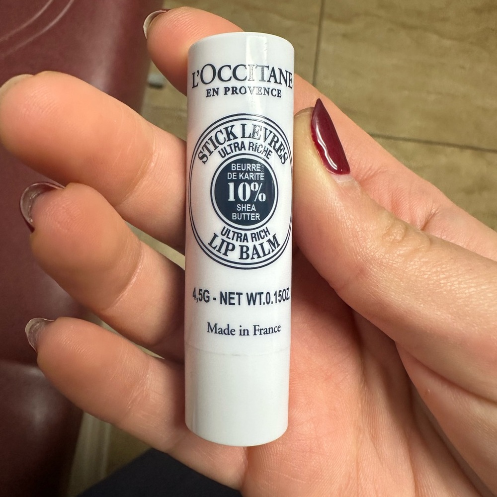 L'Occitane Ultra Rich Lip Balm - White